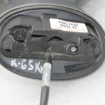 Oriģinālais Opel Meriva B ārējais spogulis kreisais riekstkoka pelēks GJM 5-pin 13316062