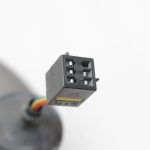 Oriģinālais Opel Meriva B ārējais spogulis kreisais riekstkoka pelēks GJM 5-pin 13316062