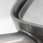 Oriģinālais Opel Meriva B ārējais spogulis labajā pusē, riekstkoka pelēks, GJM, 5 kontakti 13316236