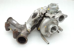 Nissan Navara II D40 3.0DCi V6 V9X turbopūtējs 1441100Q1K Turbokompresors 8201035986