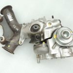 Nissan Navara II D40 3.0DCi V6 V9X turbopūtējs 1441100Q1K Turbokompresors 8201035986