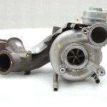 Nissan Navara II D40 3.0DCi V6 V9X turbopūtējs 1441100Q1K Turbokompresors 8201035986