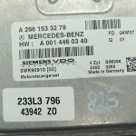 Mercedes W169 A klases A150 266.920 Dzinēja vadības bloks A0004469640