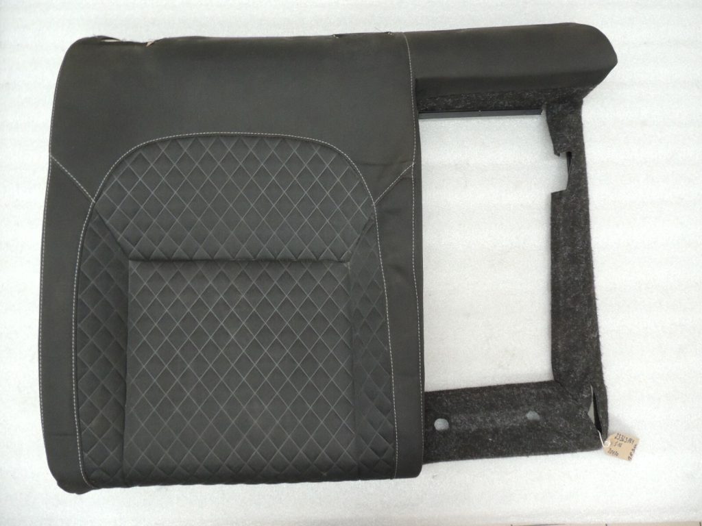 Škoda Superb III 3V Estate Rear Right Side Panel Backrest Black Fabric