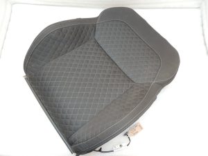 Škoda Superb 3V Backrest Seat Cover Front Right Black Fabric 3V0881806FG