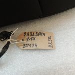 Škoda Superb 3V Atzveltnes sēdekļa pārvalks priekšējais labais melns audums 3V0881806FG