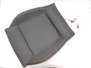 Škoda Superb 3V Seat Front Right Seat Cover Black Fabric 3V0881406EE