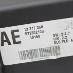 Opel Insignia A aizmugurējo gaismu vadības bloks 13317368, 13334217, 13407207, 1247227