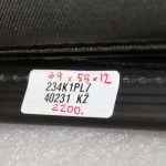 Opel Astra J Priekšējo kreiso sēdekļu atzveltne ar apsildāmu audumu TACX 13257213