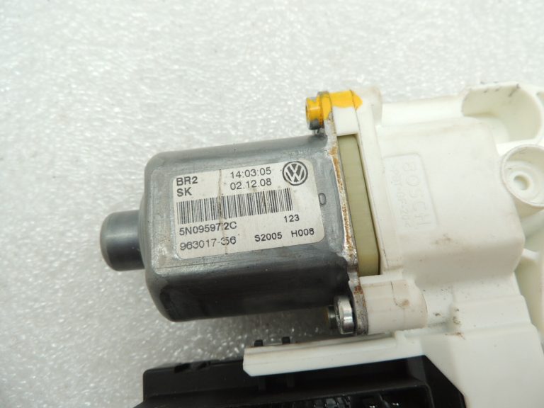 VW Tiguan 5N Logu regulatora motora durvju vadības bloks priekšējais labais 5N0959702E