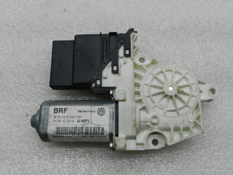VW Touran 1T oriģināls aizmugurējā kreisā stikla motors 1k0959704b