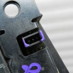 VW Caddy Oriģinālā kaste Atvāžamo durvju aizmugurējo durvju slēdzene aizmugurējā kreisā pusē