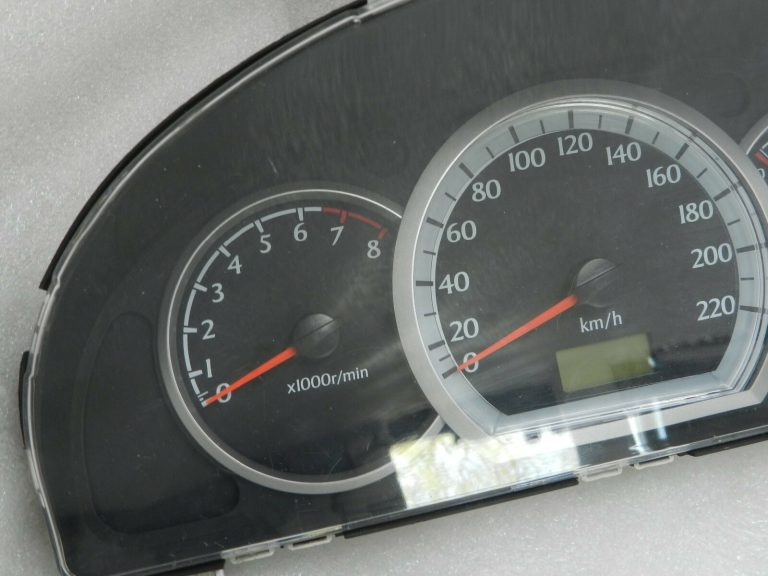 Chevrolet Nubira Lacetti benzīna spidometrs spidometrs instrumentu klasteris 96430919