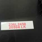 Skoda Superb III 3V kombi D-pilona apakšējā labā vāka melns 3V9868224A