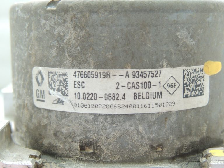 Renault Trafic III ABS sūkņa hidrauliskā bloka vadības bloks 476605919R 93457527