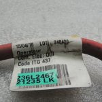 Renault Trafic III 1.6DCI vadu instalācija, pozitīvais akumulatora kabelis 240801846R 93455627