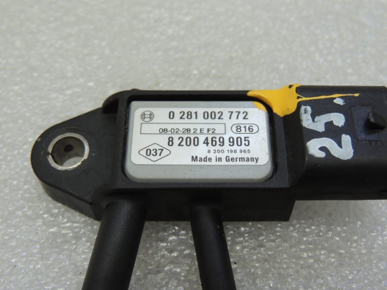Renault Trafic II 2.5 DCi G9U630 Gaisa spiediena sensors 0281002772, 8200469905