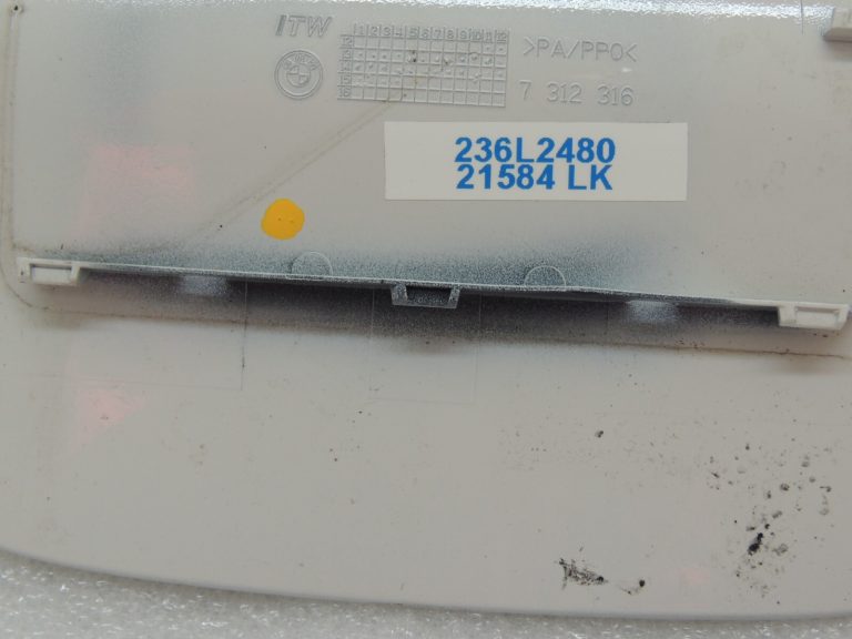 BMW X5 F15 degvielas uzpildes vāka vāciņš A96 minerālbalts 7312316 51917312316