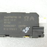 Peugeot 508 antenas pastiprinātājs 6587 98 Vadības bloks 9665780780 658798