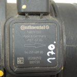 Peugeot 508 2.0HDI masas gaisa plūsmas sensors 5WK97002 MAF sensors 9645948980 1920HH