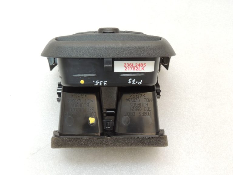 Peugeot 508 Aizmugurējā centrālā ventilācijas caurule Gaisa vads 96866080877 7591VG