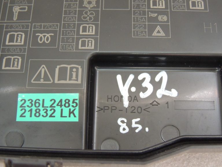 HONDA CR-V III 2.2 i-DTEC drošinātāju kārbas vāks 38256-SWY-E01