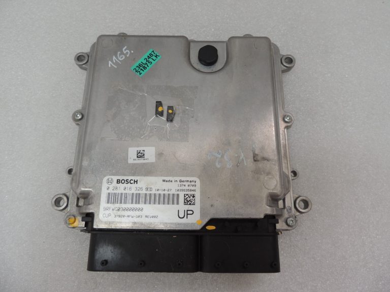 HONDA CR-V III 2.2 i-DTEC 110kW N22B3 Motora vadības bloks 0281016326 37820-RFW-G03