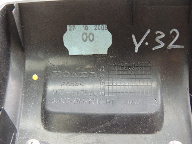 HONDA CR-V III MK3 Centrālās konsoles apdares vāks 83454-SWA-Y01ZC