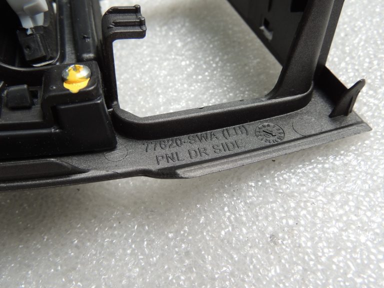 HONDA CR-V III MK3 Priekšējais kreisais gaisa ventilācijas kanāls 77625-SWW-G02ZC