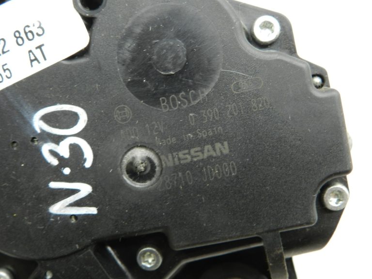 Nissan Qashqai oriģinālais aizmugurējā tīrītāja motors 28710jd000