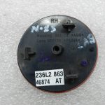 Nissan Qashqai oriģināls aizmugurējais bamperis, sarkans atstarotājs 26560EB300