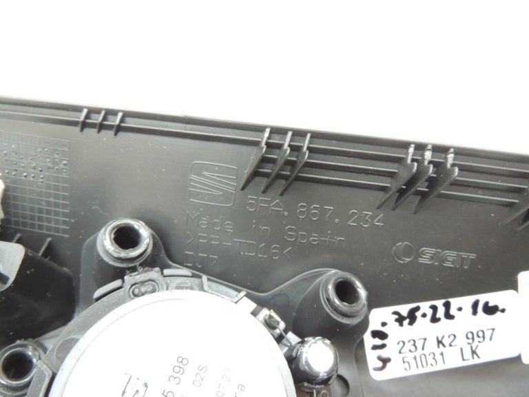 Seat Cupra Leon KL8 A-pilona apdares vāks melns 5FA867234F4PK