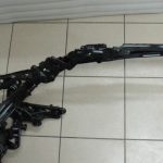 BMW 3. sērijas E93 kabrioleta soft top Aizmugurējās kreisās eņģes