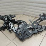 BMW 3. sērijas E93 kabriolets Salokāms tops Aizmugurējās labās eņģes