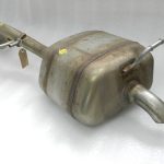Oriģināls Toyota Yaris IV (XP210) 1.5 HEV izplūdes aizmugurējais trokšņu slāpētājs 17430K0050