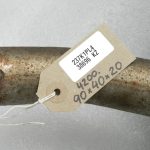 Oriģināls Toyota Yaris IV (XP210) 1.5 HEV izplūdes aizmugurējais trokšņu slāpētājs 17430K0050