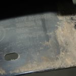 BMW X5 E70 riteņu arkas bampera pārsegs oglekļa melns metālisks 416