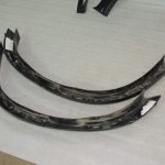 BMW X5 E70 riteņu arkas bampera pārsegs oglekļa melns metālisks 416