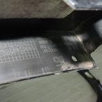 BMW X5 E70 riteņu arkas bampera pārsegs oglekļa melns metālisks 416