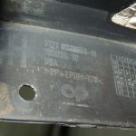 BMW X5 E70 riteņu arkas bampera pārsegs oglekļa melns metālisks 416