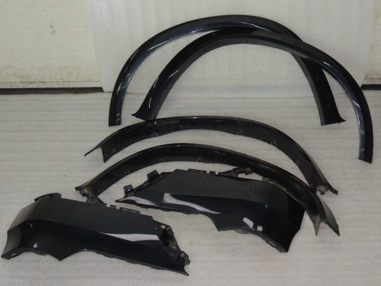 BMW X5 E70 riteņu arkas bampera pārsegs oglekļa melns metālisks 416