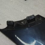 BMW X5 E70 riteņu arkas bampera pārsegs oglekļa melns metālisks 416