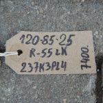 Renault Trafic III Grīdas paklājiņi gumijas paklājs otrā rinda 749023752R