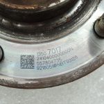 Opel Insignia B aizmugurējā riteņa kreisais vai labais gultnis 13507017 13526967
