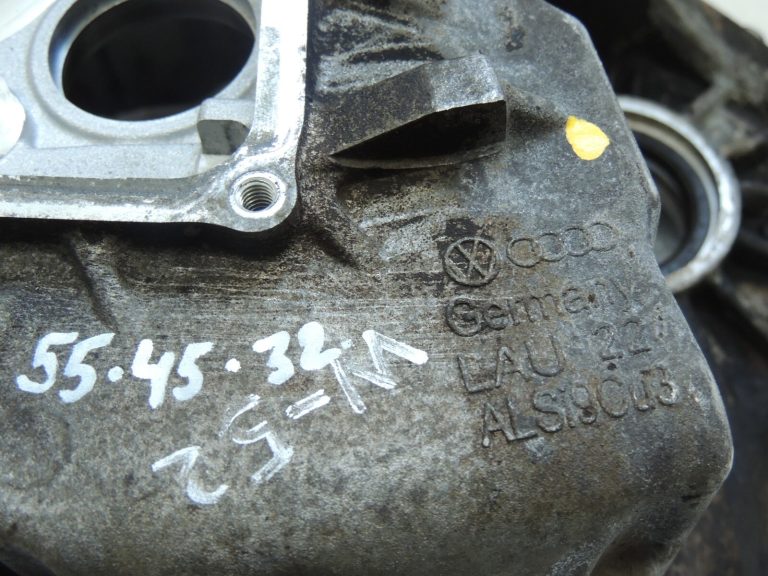 VAG Skoda VW DSG 6 PQJ DQ250 Sānu paneļa pārnesumkārbas korpuss 02E301103K