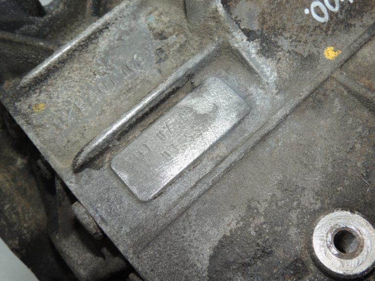 VAG Skoda VW DSG 6 PQJ DQ250 Sānu paneļa pārnesumkārbas korpuss 02E301103K