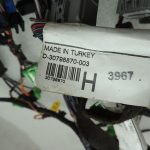 Volvo S80 II 2.4D 120kW instrumentu paneļa vadu instalācija 30798865