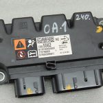 Opel Astra K Adam Meriva B Zafira C Gaisa spilvenu vadības bloks Gaisa spilvenu ECU 13512293