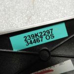 Mercedes W164 Turabdeckung Turabdeckung Turlieste Interior Aluminium Silver Rear Right A1647300622