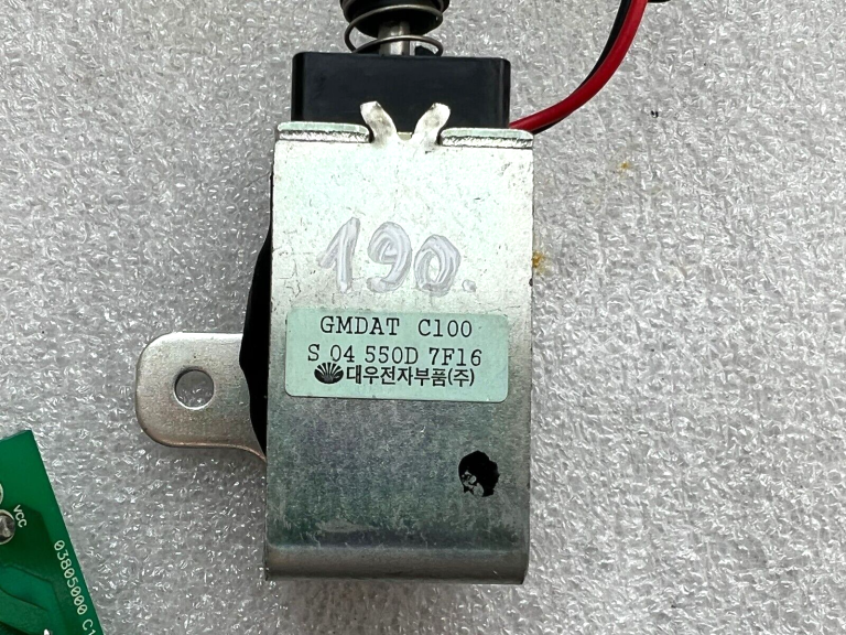 Chevrolet Captiva automātiskās pārslēgšanas vārstu solenoīda vārsts ar vadības bloku